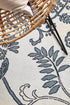Seaside Birds White Indoor Outdoor Rug - Floorsome - SEASIDE COLLECTION - SSD - 7777 - WHT - 160X110 - SEASIDE COLLECTION