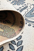 Seaside Birds White Indoor Outdoor Rug - Floorsome - SEASIDE COLLECTION - SSD - 7777 - WHT - 160X110 - SEASIDE COLLECTION