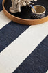 Seaside Stripes Navy White Indoor Outdoor Rug - Floorsome - SEASIDE COLLECTION - SSD - 4444 - NVWH - 160X110 - SEASIDE COLLECTION