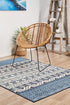 Seaside White Blue Indoor Outdoor Rug - Floorsome - SEASIDE COLLECTION - SSD - 3333 - WHBL - 160X110 - SEASIDE COLLECTION