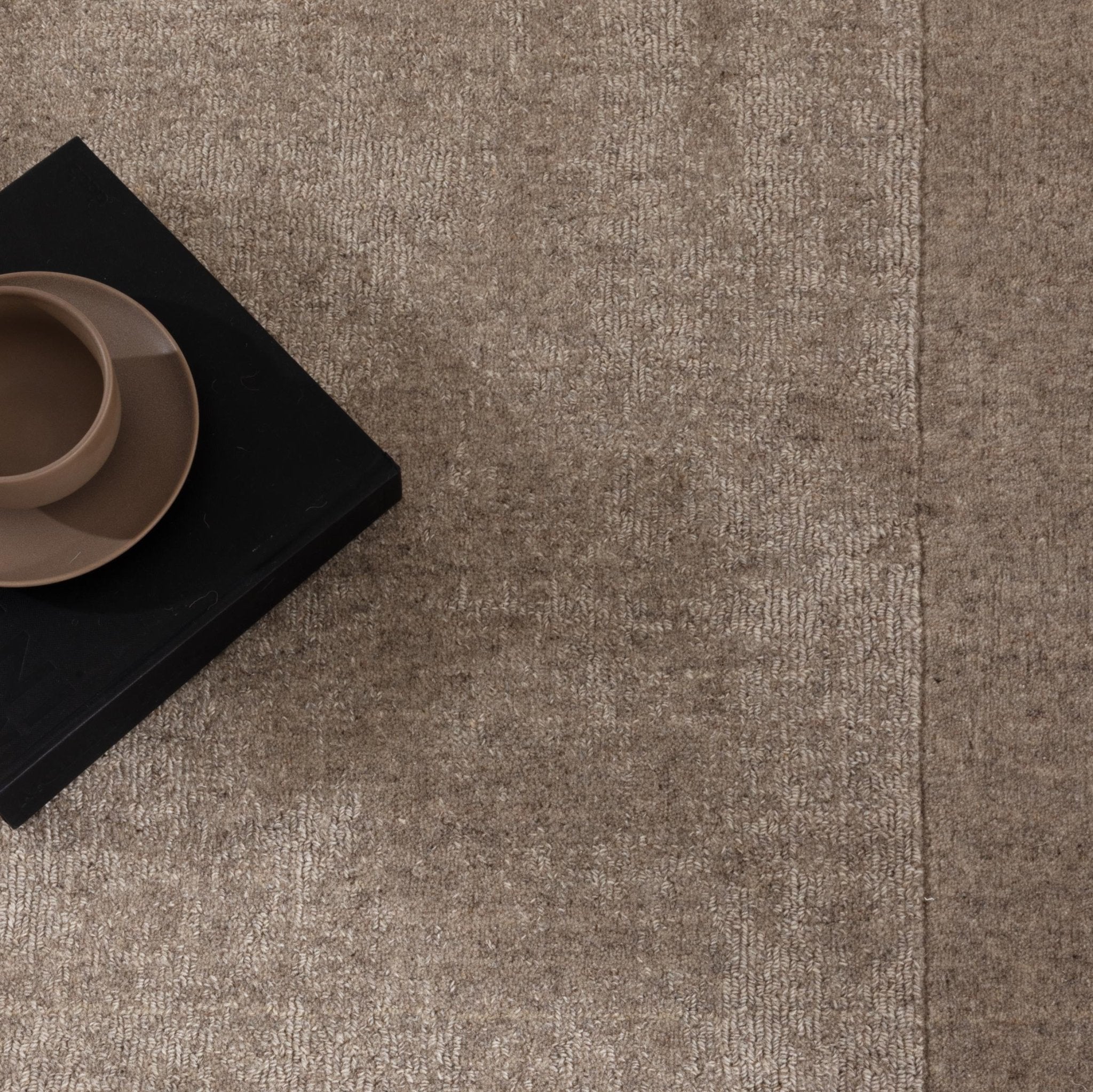 Sedona Camel Border Wool Rug - Floorsome - Area Rug - SEDO160CAME - Area Rug