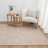 Seren Beige Modern Wool Rug - Floorsome - Area Rug - SERE160BEIG - Area Rug