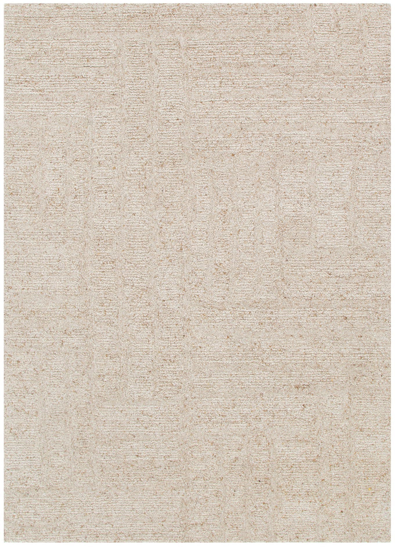 Seren Beige Modern Wool Rug - Floorsome - Area Rug - SERE160BEIG - Area Rug