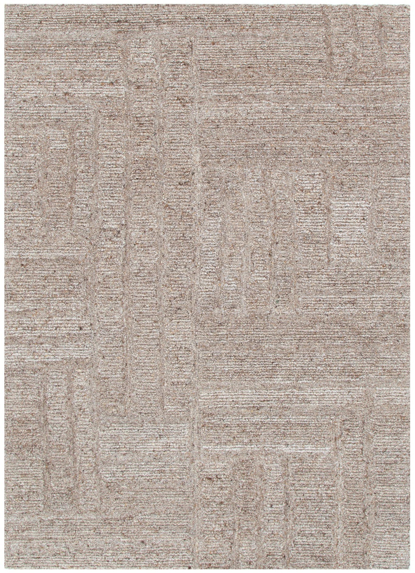 Seren Cocoa Modern Wool Rug – Floorsome