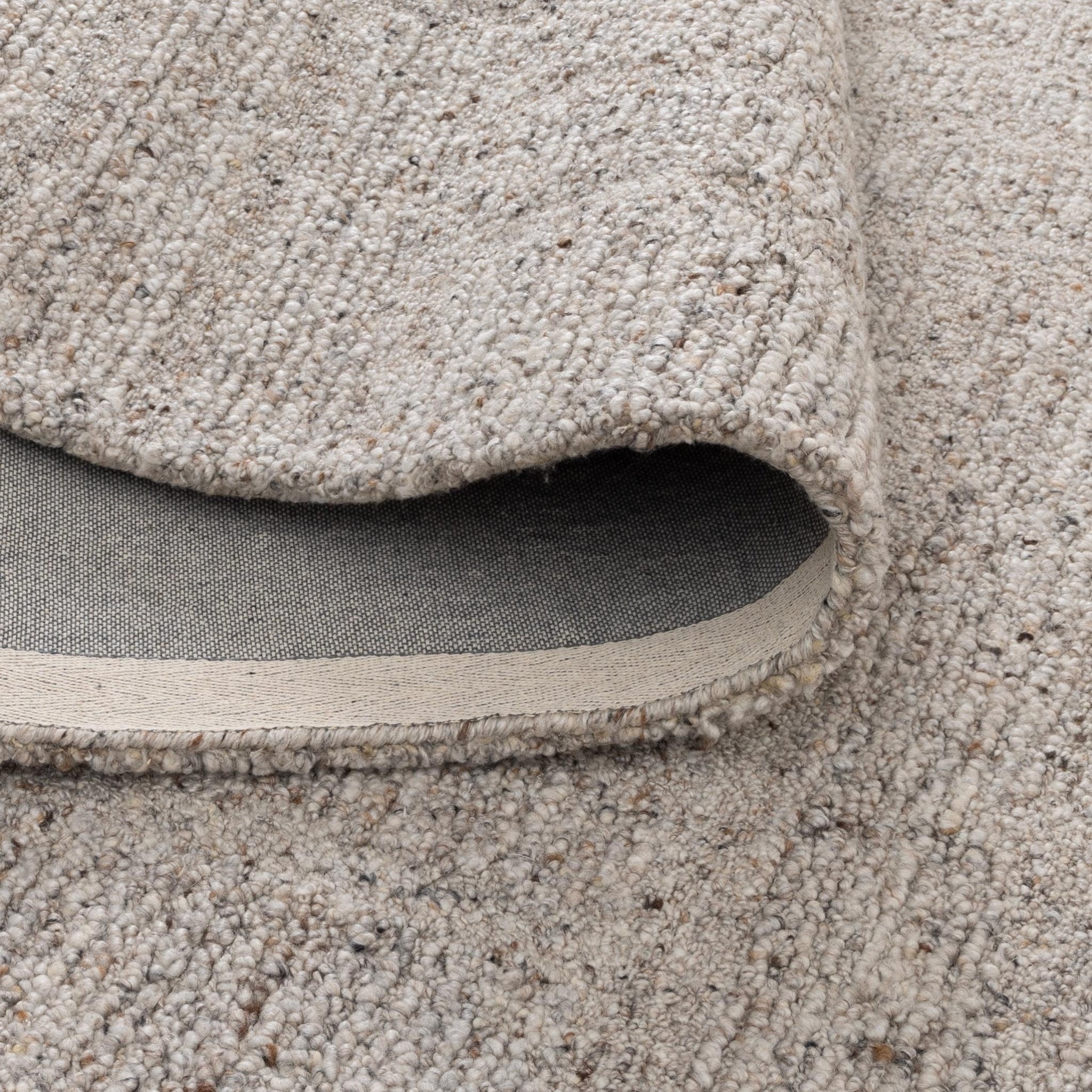 Seren Greige Modern Wool Rug - Floorsome - Area Rug - SERE160GREI - Area Rug