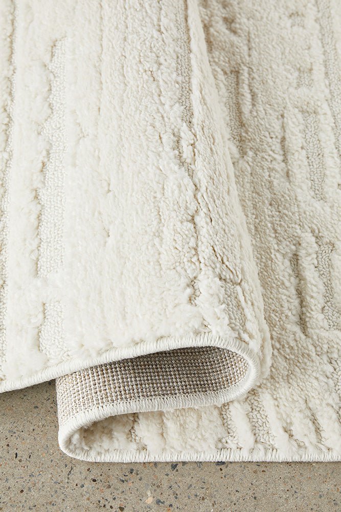 Serenade Ezra White Rug - Floorsome - Serenade Collection - SER - EZRA - WHT - 230X160 - Serenade Collection