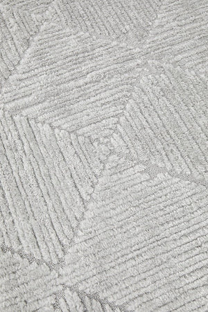 Serenade Shilo Silver Rug - Floorsome - Serenade Collection