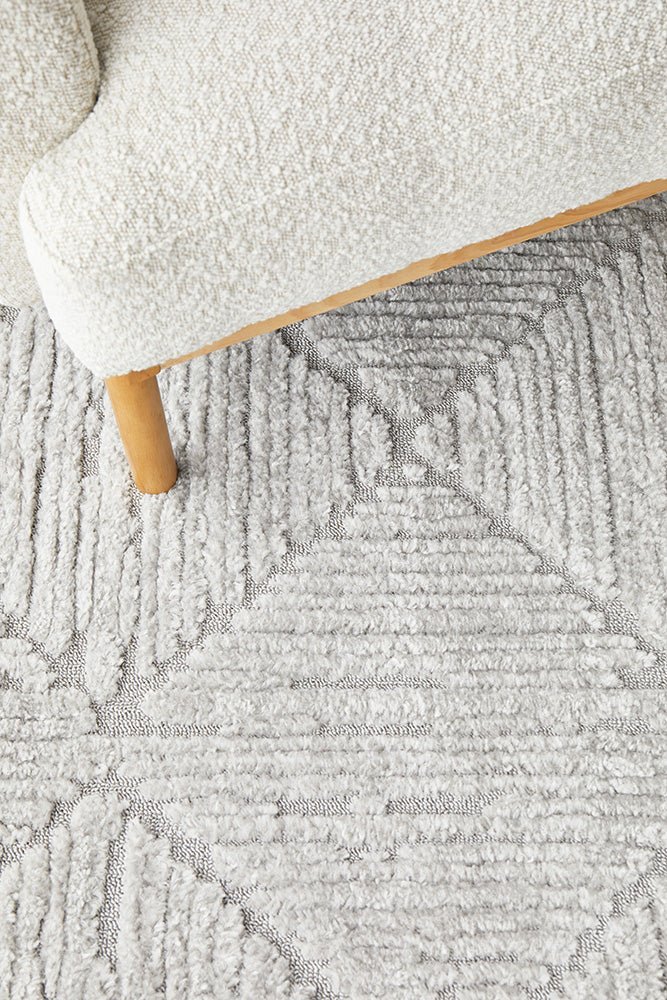Serenade Shilo Silver Rug - Floorsome - Serenade Collection - SER - SHILO - SIL - 230X160 - Serenade Collection