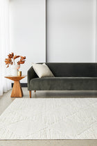 Serenade Shilo White Rug - Floorsome