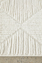 Serenade Shilo White Rug - Floorsome