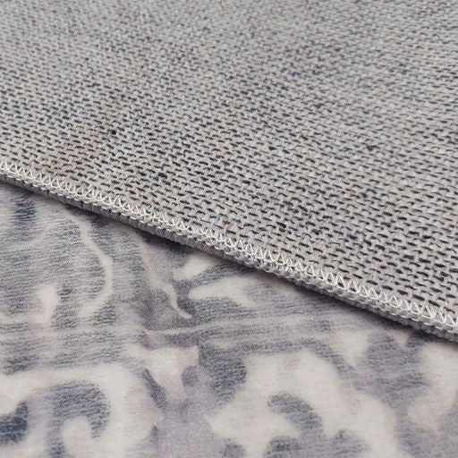 Shay Grey Traditional Distressed Machine Washable Rug - Floorsome - Modern - MWRSHYGRY060180 - Modern