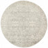 Shine Silver Transitional Round Rug - Floorsome - Modern - EVO - 252 - SIL - 150X150 - Modern