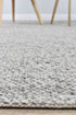 Sibley Silver Wool Rug - Floorsome - FLATWEAVE - SIBBLE - SIL - 160X230 - FLATWEAVE