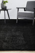 Sienna Black Shag Rug - Floorsome - SIENNA COLLECTION - SIE - BLACK - 170X120 - SIENNA COLLECTION