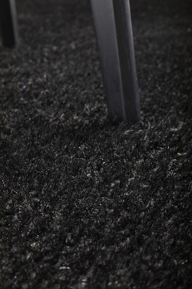Sienna Black Shag Rug - Floorsome - SIENNA COLLECTION - SIE - BLACK - 170X120 - SIENNA COLLECTION