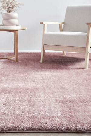Sienna Blush Shag Rug - Floorsome - SIENNA COLLECTION