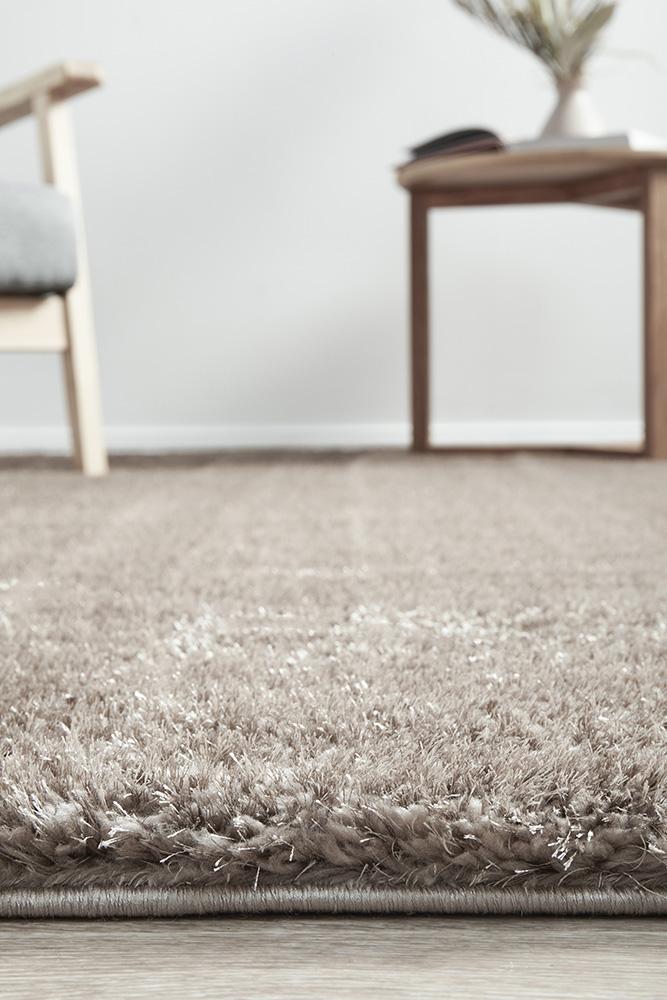 Sienna Mink Shag Rug - Floorsome - SIENNA COLLECTION - SIE - MINK - 170X120 - SIENNA COLLECTION