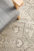 Silver Flower Transitional Round Rug - Floorsome - Modern - EVO - 261 - SIL - 150X150 - Modern
