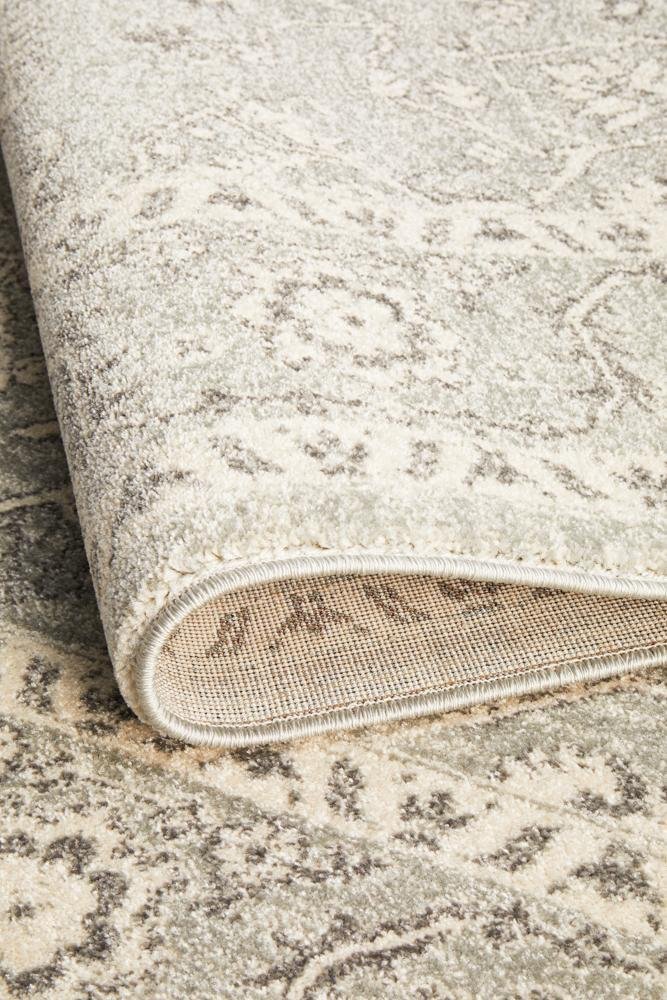 Silver Flower Transitional Rug - Floorsome - Modern - EVO - 261 - SIL - 230X160 - Modern