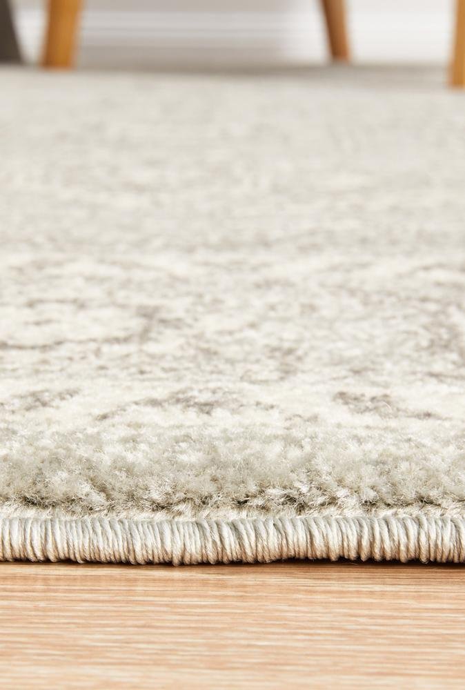 Silver Flower Transitional Rug - Floorsome - Modern - EVO - 261 - SIL - 230X160 - Modern