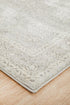 Silver Flower Transitional Runner Rug - Floorsome - Modern - EVO - 261 - SIL - 300X80 - Modern