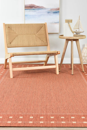 Sisal 4840 12 Terracotta Rug - Floorsome - INDOOR/OUTDOOR
