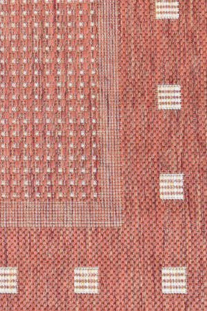 Sisal 4840 12 Terracotta Rug - Floorsome - INDOOR/OUTDOOR