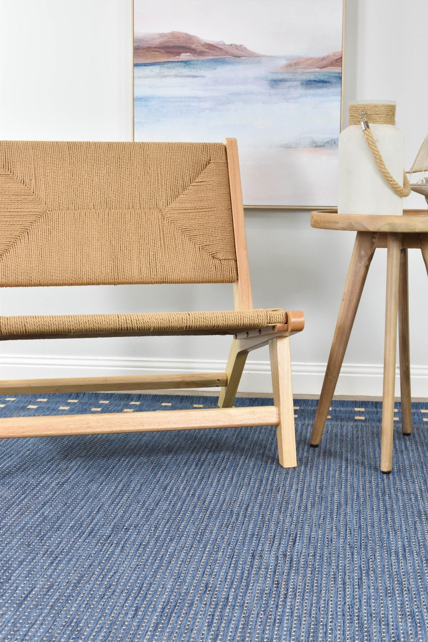 Sisal 4840 33 Blue Rug - Floorsome - INDOOR/OUTDOOR - NAT - 4840 - 033 - 80X150 - INDOOR/OUTDOOR