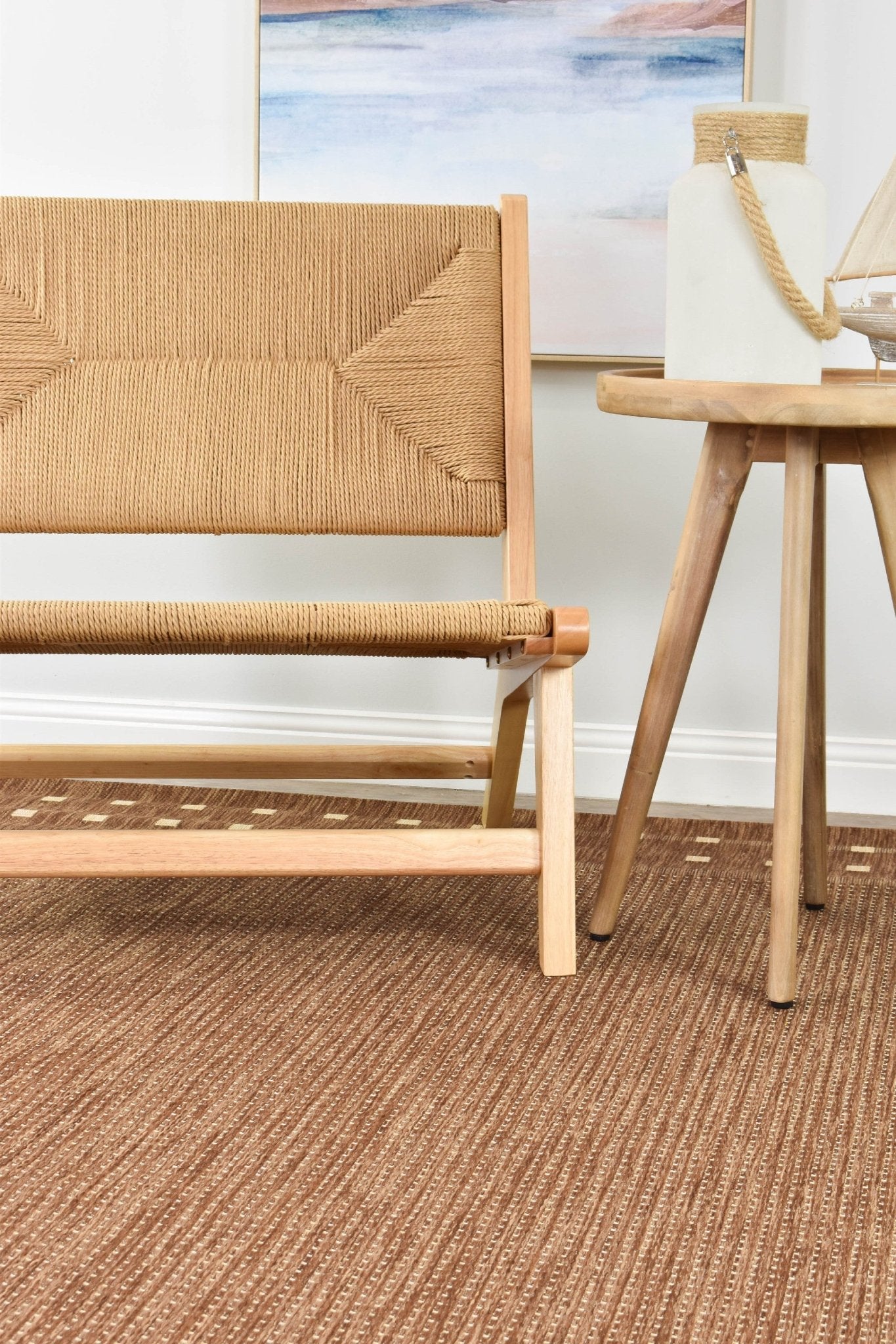 Sisal 4840 87 Brown Rug - Floorsome - INDOOR/OUTDOOR - NAT - 4840 - 087 - 80X150 - INDOOR/OUTDOOR