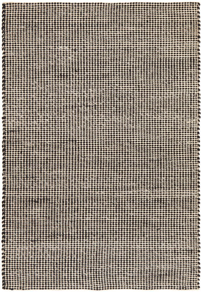 Skandi 300 Black Wool Rug - Floorsome - Modern - SKAN - 300 - BLA - 225X155 - Modern