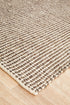 Skandi 300 Brown Wool Rug - Floorsome - Modern