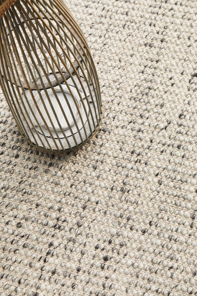 Skandi 300 Grey Wool Rug - Floorsome - Modern - SKAN - 300 - GREY - 225X155 - Modern
