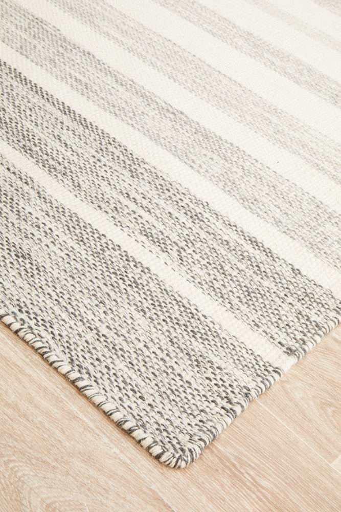 Skandi 309 Grey Flatweave Rug - Floorsome - Modern - SKAN - 309 - GRY - 225X155 - Modern