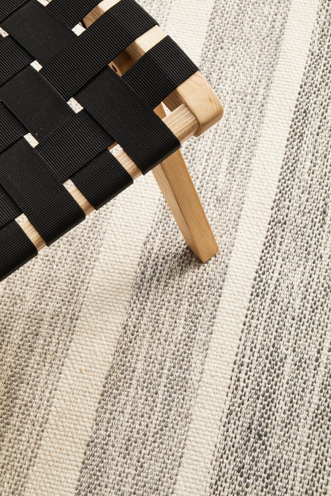 Skandi 309 Grey Flatweave Rug - Floorsome - Modern - SKAN - 309 - GRY - 225X155 - Modern