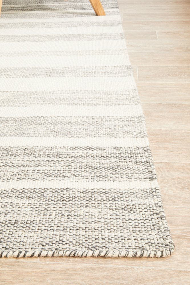 Skandi 309 Grey Flatweave Rug - Floorsome - Modern - SKAN - 309 - GRY - 225X155 - Modern