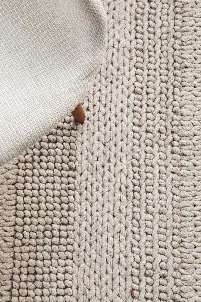 Skandi 314 Grey Felted Wool Rug - Floorsome - Modern - SKAN - 314 - GRY - 225X155 - Modern