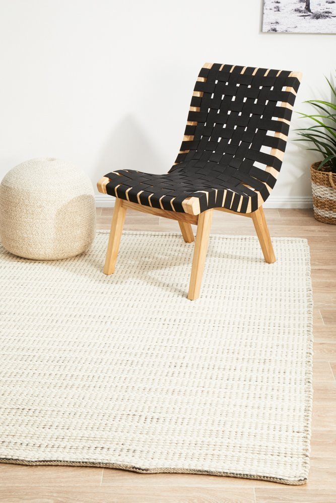 Skandi 315 Silver Felted Wool Rug - Floorsome - Modern - SKAN - 315 - SIL - 225X155 - Modern