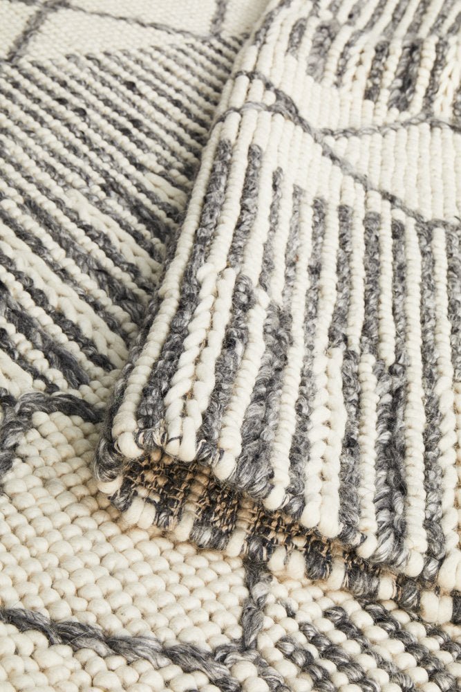 Skandi 316 Grey Wool Rug - Floorsome - Modern - SKAN - 316 - GRY - 225X155 - Modern