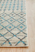 Slate White Transitional Runner Rug - Floorsome - Modern