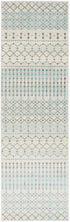Slate White Transitional Runner Rug - Floorsome - Modern - EVO - 260 - WHI - 300X80 - Modern