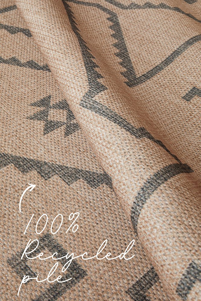 Solar Firuz Natural Washable Rug - Floorsome - Solar - SOL-FIRUZ-220X150 - Solar