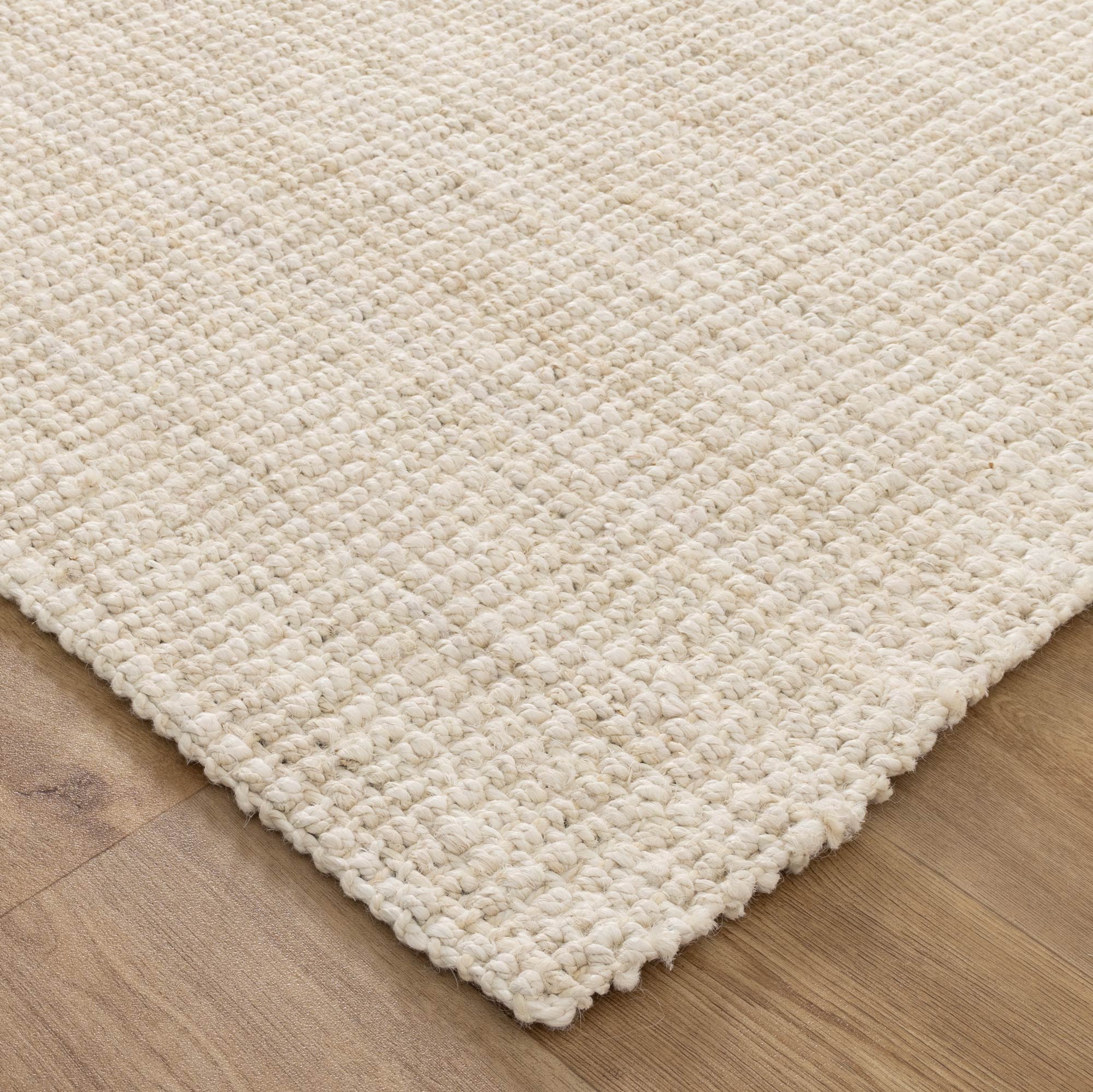 Sumatra Bleached Jute Rug - Floorsome - Area Rug - BENG160BLEA - Area Rug
