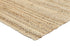 Taj Blue Natural Basket Weave Jute Rug - Floorsome - Natural - TAJ150BLUE - Natural