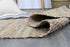 Taj Blue Natural Basket Weave Jute Rug - Floorsome - Natural - TAJ150BLUE - Natural