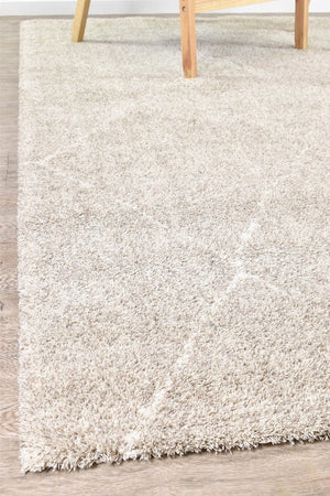 Tango Diamond Latte 74313 640 Shaggy Rug - Floorsome - SHAGGY