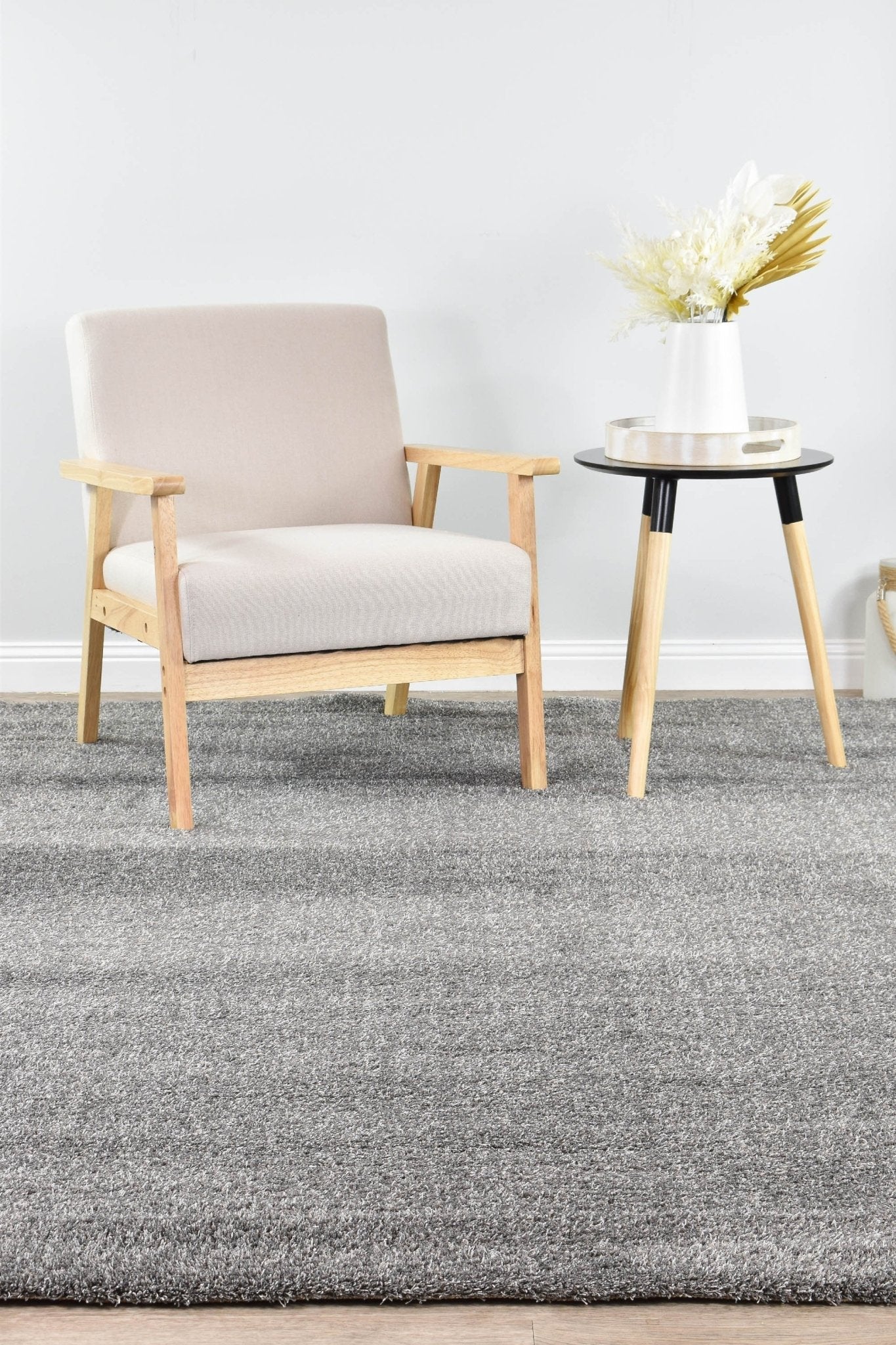 Tango Grey 74301 090 Shaggy Rug - Floorsome - SHAGGY - LILA - 74301 - 090 - 160X230 - SHAGGY