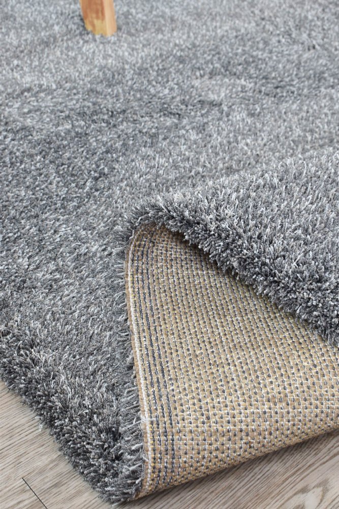 Tango Grey 74301 090 Shaggy Rug - Floorsome - SHAGGY - LILA - 74301 - 090 - 160X230 - SHAGGY
