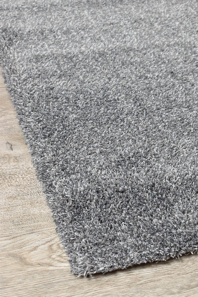 Tango Grey 74301 090 Shaggy Rug - Floorsome - SHAGGY - LILA - 74301 - 090 - 160X230 - SHAGGY