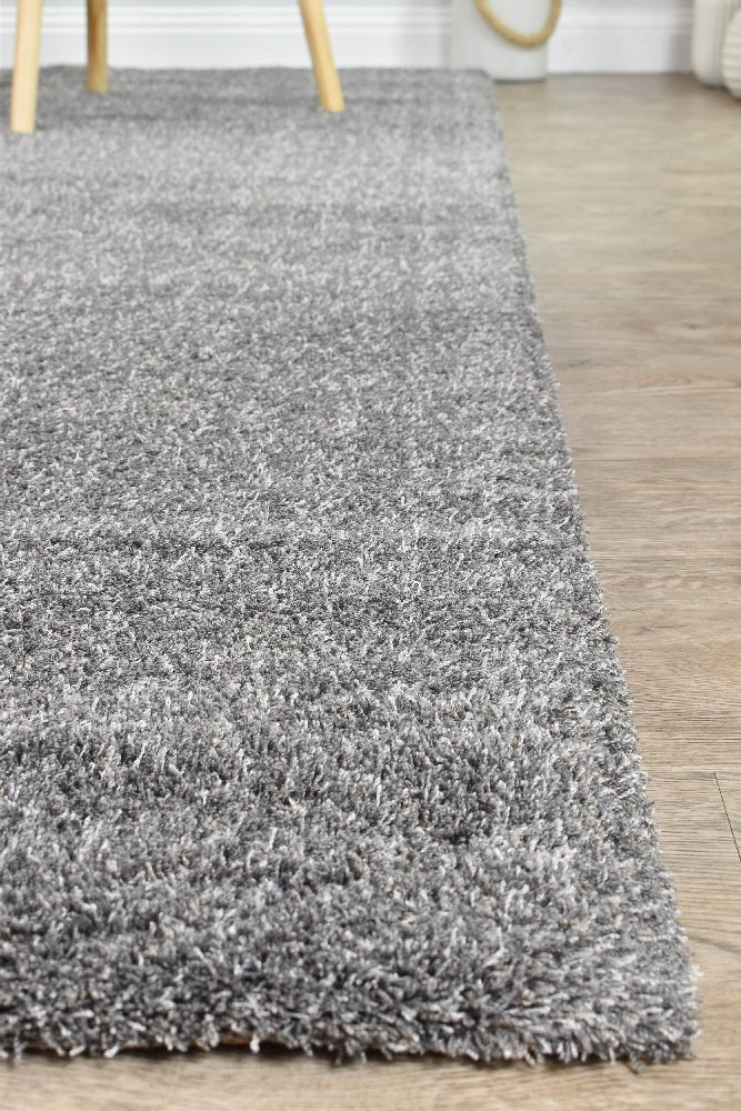 Tango Grey 74301 090 Shaggy Rug - Floorsome - SHAGGY - LILA - 74301 - 090 - 160X230 - SHAGGY