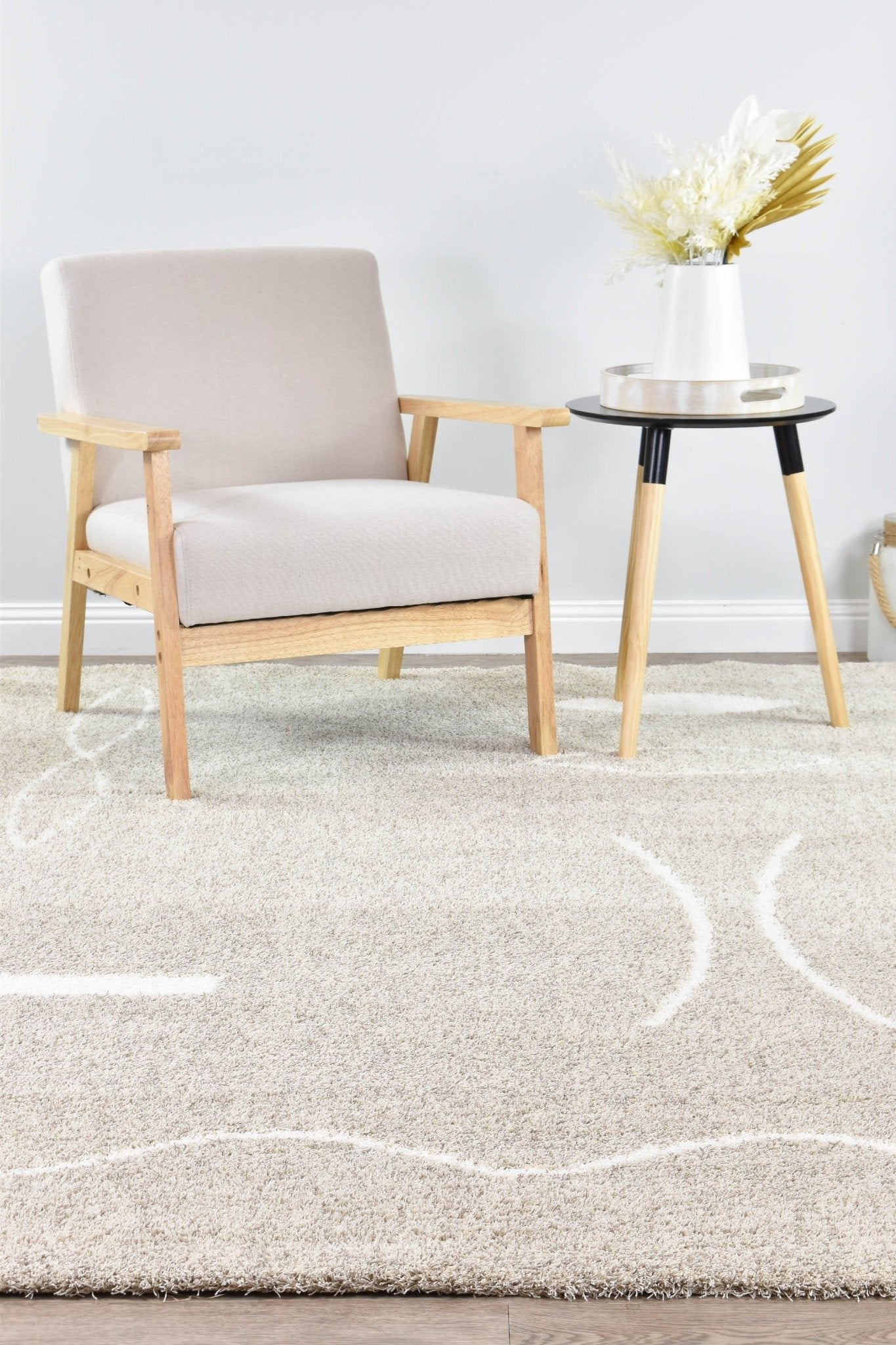 Tango Latte 74302 640 Shaggy Rug - Floorsome - SHAGGY - LILA - 74302 - 640 - 160X230 - SHAGGY